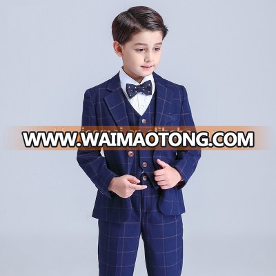 Hot Selling 2017 Wholesales China Factory Cheepest Price Boys Suits With blue Color