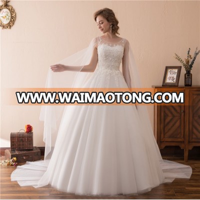 2018 Country Wedding Dresses A Line sleeveless Bridal Gowns With Lace Organza Tiered Plus Size Wedding Gowns