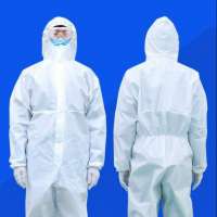 ZS Wholesale Nonwoven Disposable Protective Clothing Isolation Safety Coverall Suit