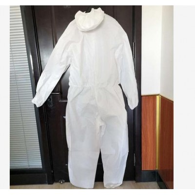 Wholesale 2020 chemical protective Isolation suit safety waterproof personal protective clothing Spunbond + Meltblown + Spunbond